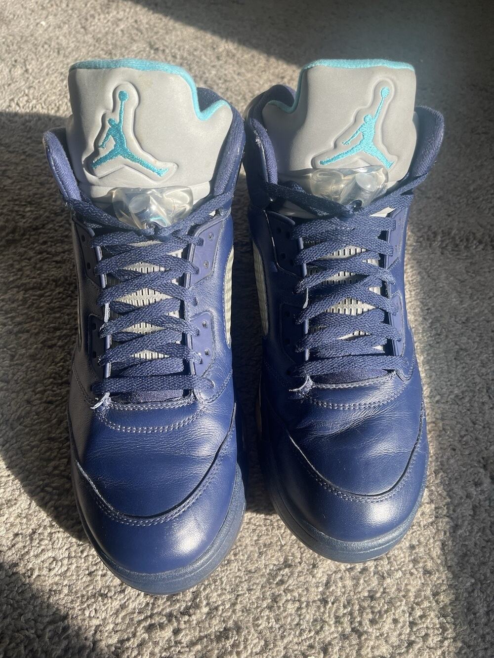 Nike Air Jordan 5 Retro “Pre-Grape” Hornets 136027-405 Men’s Original BOX